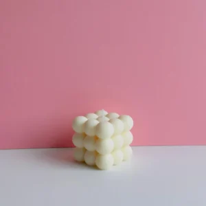 Bubble Cube Candle