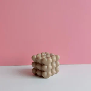 Heart Bubble Candle
