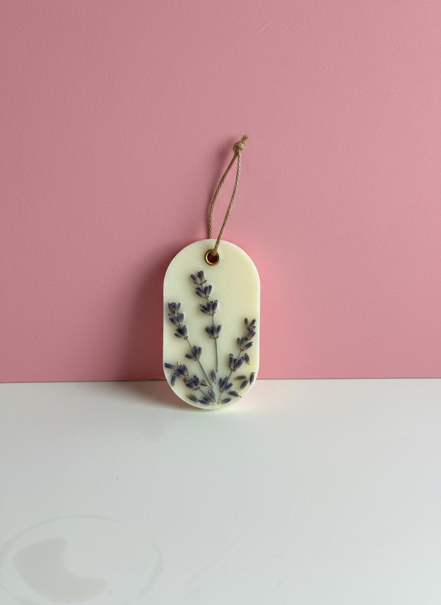 French Lavender Wax Sachet / Wax Tablet